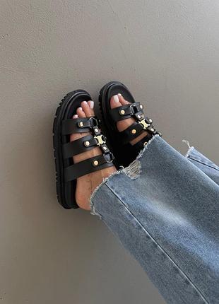 Celine tippi slides black