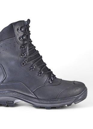 Зимові берці чоловічі тактичні. 39-47р чорні. з натуральної шкіри! bxzm-1012