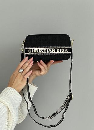 Топ товар сумка cd кристиан диор textile черный е | elitehome