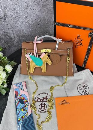 Hermes kelly brown