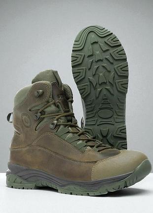 Военные мужские берцы демисезонные. 36-46р олива. 100% натуральная кожа! stdm-1080