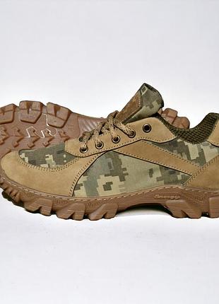Кроссовки летние тактические. 36-48р койот+пиксель. специальная трекинговая подошва! mslm-1042 38