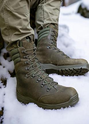 Берцы демисезонные мужские тактические. 35-47р олива. водонепроницаемые! stdm-1003