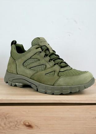 Жіночі тактичні літні кросівки. 36-47р олива. гідрофобна натуральна шкіра! stlf-2116