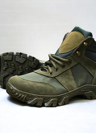 Летние берцы женские ботинки тактические. 36-48р олива. 100% натуральная кожа! mslf-2123 40
