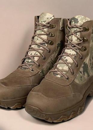 Зимние женские тактические берцы. 36-50р койот. гидрофобная натуральная кожа! mbzf-2105