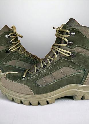 Тактические летние берцы ботинки. 36-49р олива. адаптированы к постоянным нагрузкам! dslm-1014 44