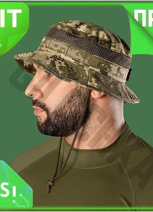 Ve панама camotec boonie air new version twill 58 пиксель тактическая шляпа с сеткой для вентиляции и n6w_ver