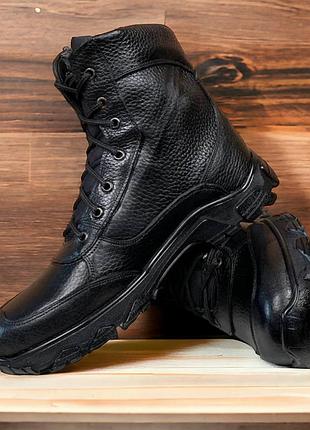 Женские летние берцы ботинки. 36-50р черные. усиленный носок и пятка! mblf-2111 36