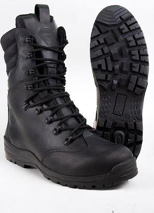 Берцы демисезонные женские тактические. 35-47р черные. 100% натуральная кожа! stdf-2104