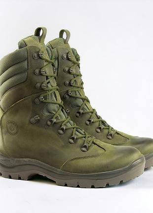 Берцы демисезонные женские тактические. 35-47р олива. из натуральной кожи! stdf-2102