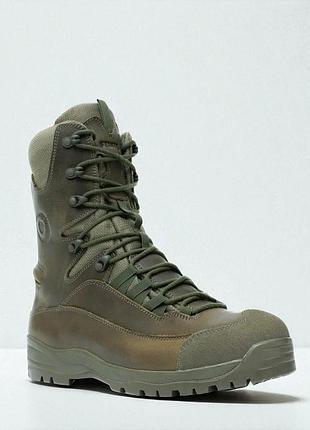 Военные мужские зимние берцы из кожи. 36-47р олива. специальная трекинговая подошва! stzm-1039 46