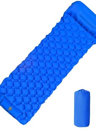 Матрас надувной со встроенным насосом