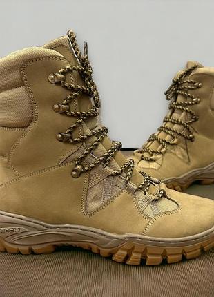Берцы ботинки летние тактические. 36-49р койот. 100% натуральная кожа! dslm-1024 41