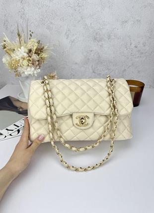 Chanel milk дефект (грязная кожа внизу сумки)