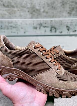 Літні тактичні кросівки. 36-49р койот. підладка – тактична сітка! dslm-1038
