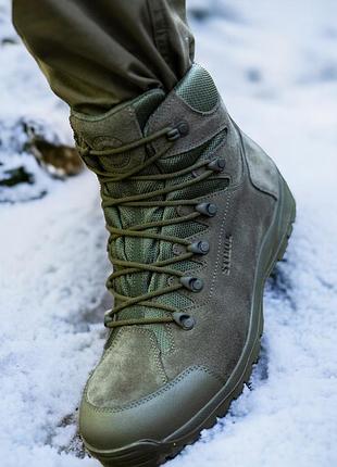 Берці демісезонні тактичні чоловічі. 39-47р олива. легкі та теплі! stdm-1018
