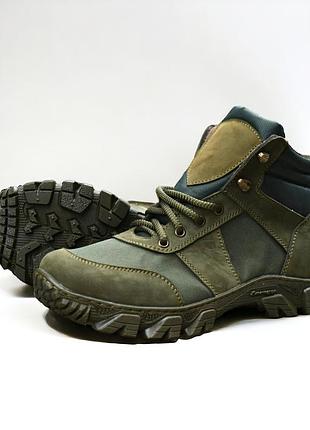 Летние берцы мужские ботинки тактические. 36-48р олива. гидрофобная натуральная кожа! mslm-1023 48