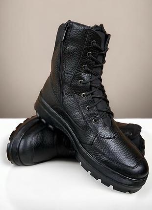 Женские летние берцы ботинки. 36-50р черные. полностью натуральная кожа! mblf-2117 41