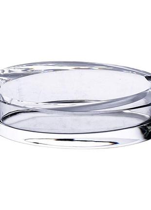 Стеклянная пепельница для сигарет 13х7.5х2.5 см пепельница декоративная настольная hp-4-133