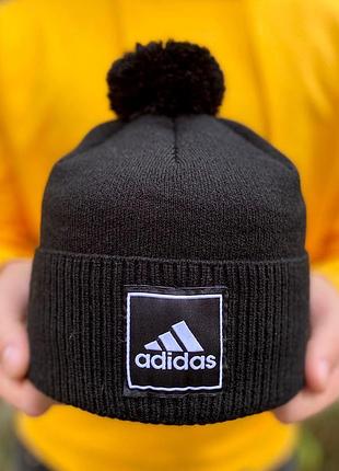 Шапка adidas черная