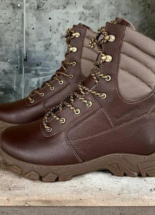 Женские берцы ботинки летние тактические. 36-49р коричневые. усиленный носок и пятка! dslf-2122 48