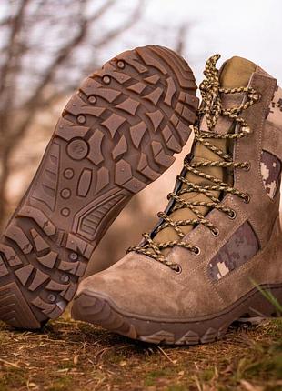 Берцы мужские зимние тактические. 36-49р койот. адаптированы к постоянным нагрузкам! dszm-1006