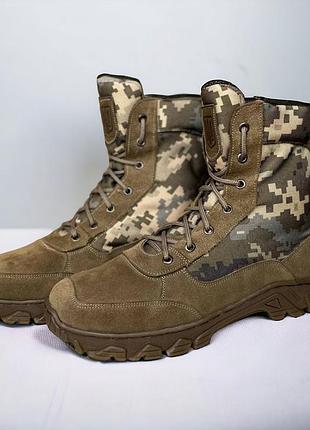 Мужские летние берцы ботинки. 36-50р койот. 100% натуральная кожа! mblm-1013 38