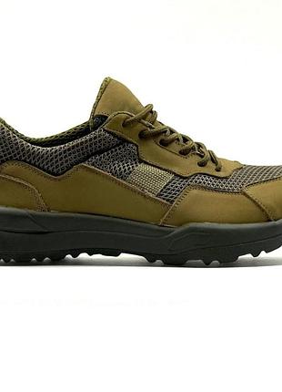 Мужские летние тактические кроссовки. 36-50р олива. специальная подкладка - ноги дышат! mblm-1063 49