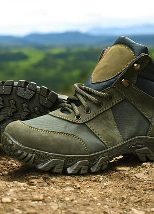 Военные мужские тактические берцы зимние. 36-48р олива. усиленная пятка и носок! mszm-1022
