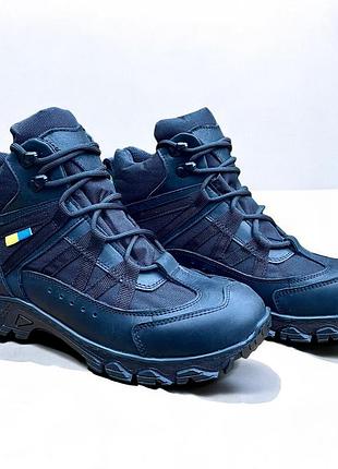 Демісезонні берці чоловічі тактичні. 36-48р чорні. адаптовані до постійних навантажень! bxdm-1022