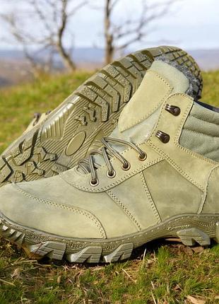 Чоловічі зимові тактичні берці. 36-48р олива. водонепроникні! mszm-1025
