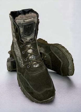 Женские летние берцы ботинки. 36-50р олива. прочные и удобные! mblf-2114 44