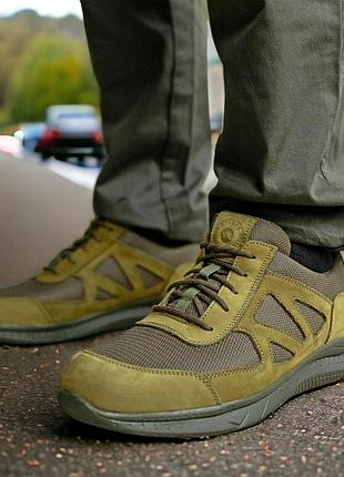 Чоловічі тактичні демісезонні кросівки. 35-50р олива. легкі та зручні! stdm-1047