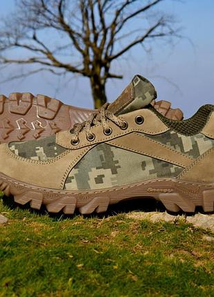 Кросівки жіночі демісезонні тактичні. 36-48р койот+піксель. водонепроникні! msdf-2138