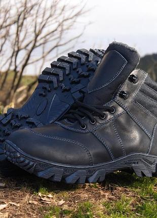 Мужские демисезонные тактические берцы. 36-48р черные. специальная трекинговая подошва! msdm-1027