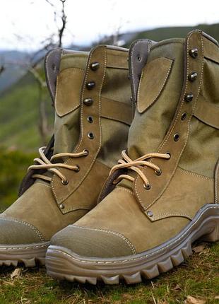 Військові чоловічі тактичні берці зимові. 36-48р койот. гідрофобна натуральна шкіра! mszm-1008