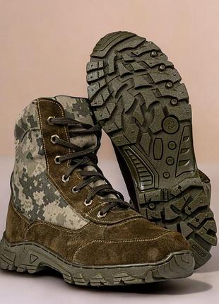 Зимние мужские тактические берцы. 36-50р олива. удобные и долговечные! mbzm-1010