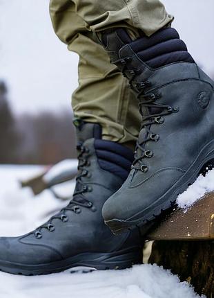 Берцы демисезонные женские тактические. 35-47р черные. специальная трекинговая подошва! stdf-2105