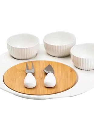 Набір для нарізки сиру ø 29 см hp1212