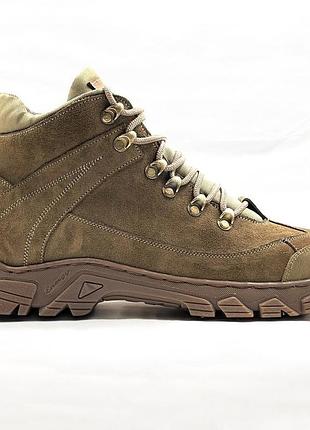Берцы мужские зимние тактические. 36-50р койот. гидрофобная натуральная кожа! mbzm-1031