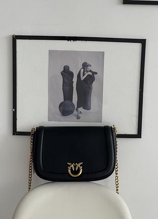 Сумка pinko love round click classic черный есть