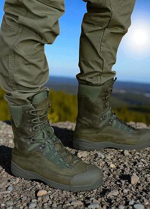 Военные мужские зимние берцы из кожи. 36-47р олива. гидрофобная натуральная кожа! stzm-1040 39