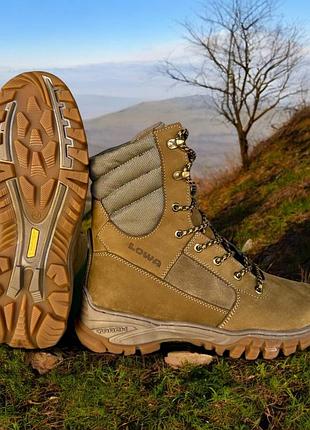 Жіночі тактичні зимові берці. 36-49р койот. гідрофобна натуральна шкіра! dszf-2120