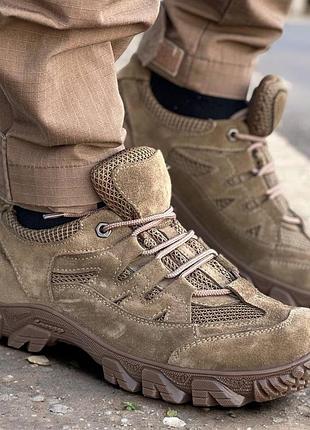 Військові жіночі тактичні кросівки літні. 36-50р койот. гідрофобна натуральна шкіра! mblf-2144