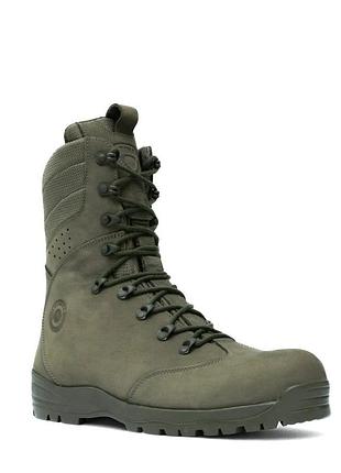 Військові чоловічі зимові берці з кожі. 35-47р олива. з натуральної шкіри! stzm-1036 37