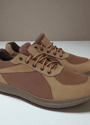 Мужские летние тактические кроссовки. 36-48р койот. специальная трекинговая подошва! mslm-1051 47