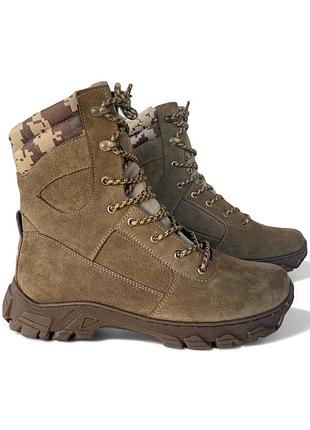 Женские тактические демисезонные берцы. 36-49р койот. натуральная гидрофобная кожа! dsdf-2121