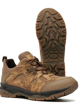 Военные мужские тактические кроссовки демисезонные. 40-46р койот+пиксель. удобные и долговечные! stdm-1098 44