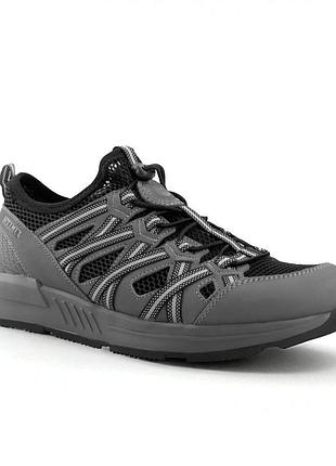 Летние кроссовки мужские тактические. 40-46р серые. натуральная гидрофобная кожа! stlm-1035 44